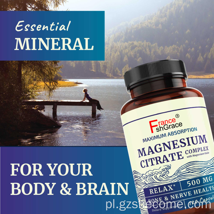 Kapsułki magnezu magnezu